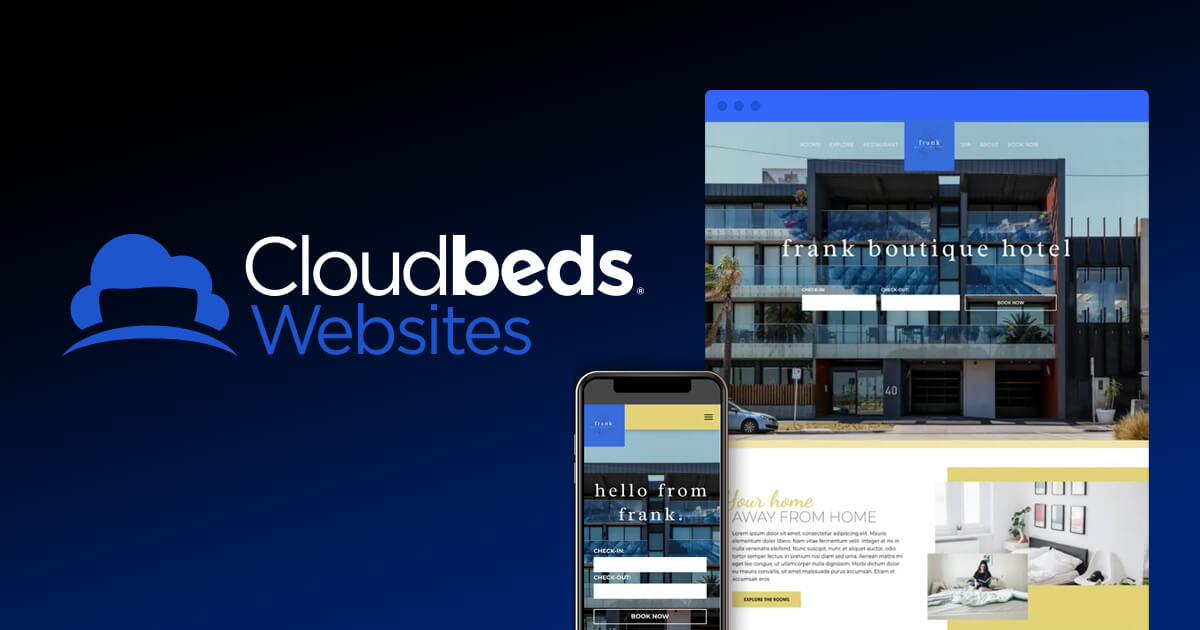 Cloudbeds Introduces Cloudbeds Websites