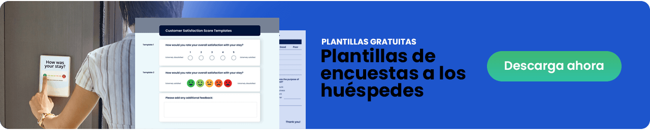 Plantillas encuesta a huespedes de hotel