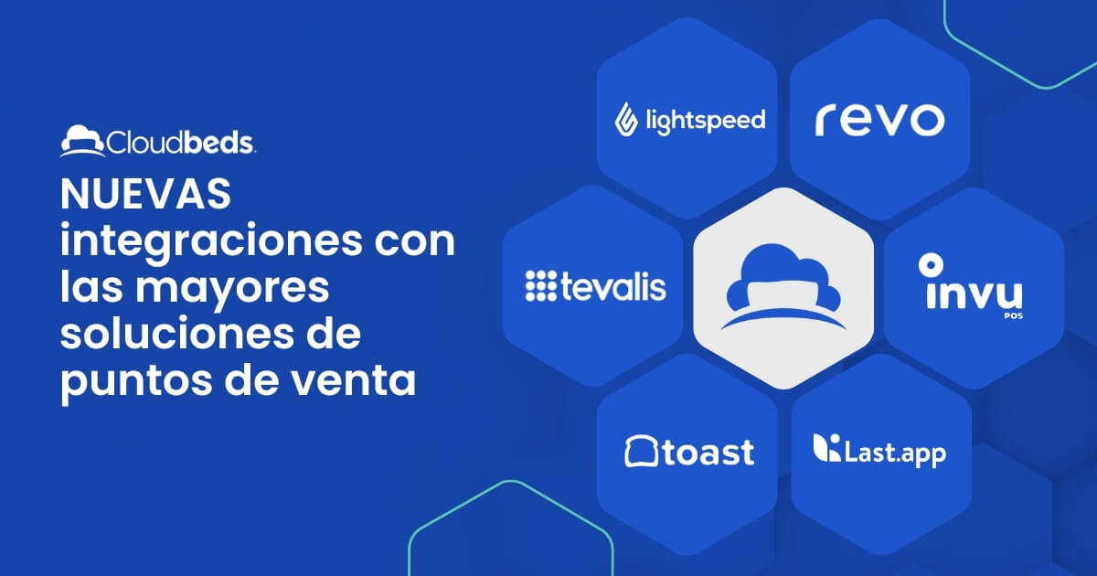 Cloudbeds anuncia integraciones con las mayores soluciones de puntos de venta (POS) para expandir su Marketplace