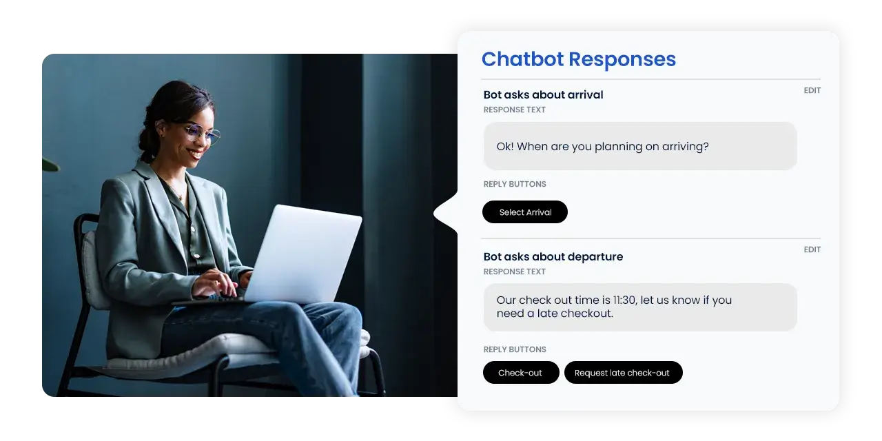hotel chatbot providing room quote