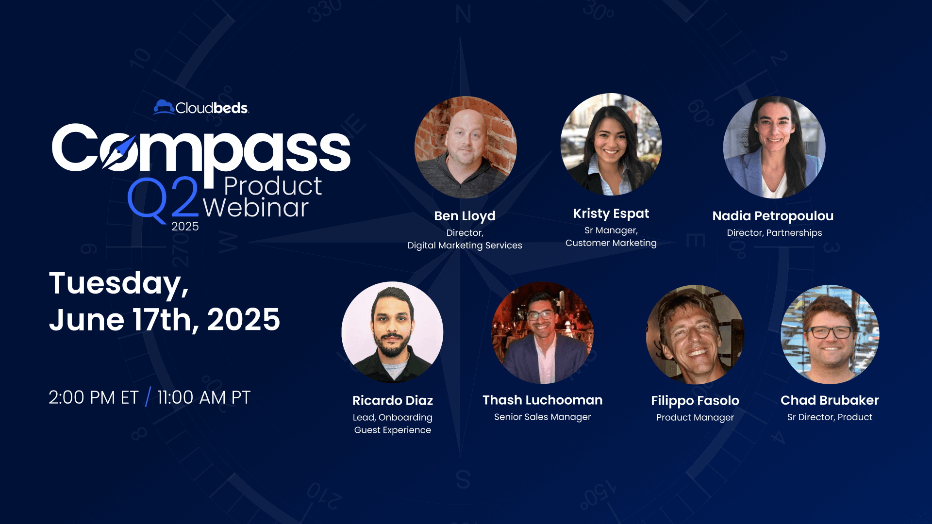 Cloudbeds Compass: Q2 Product Updates Webinar 2025