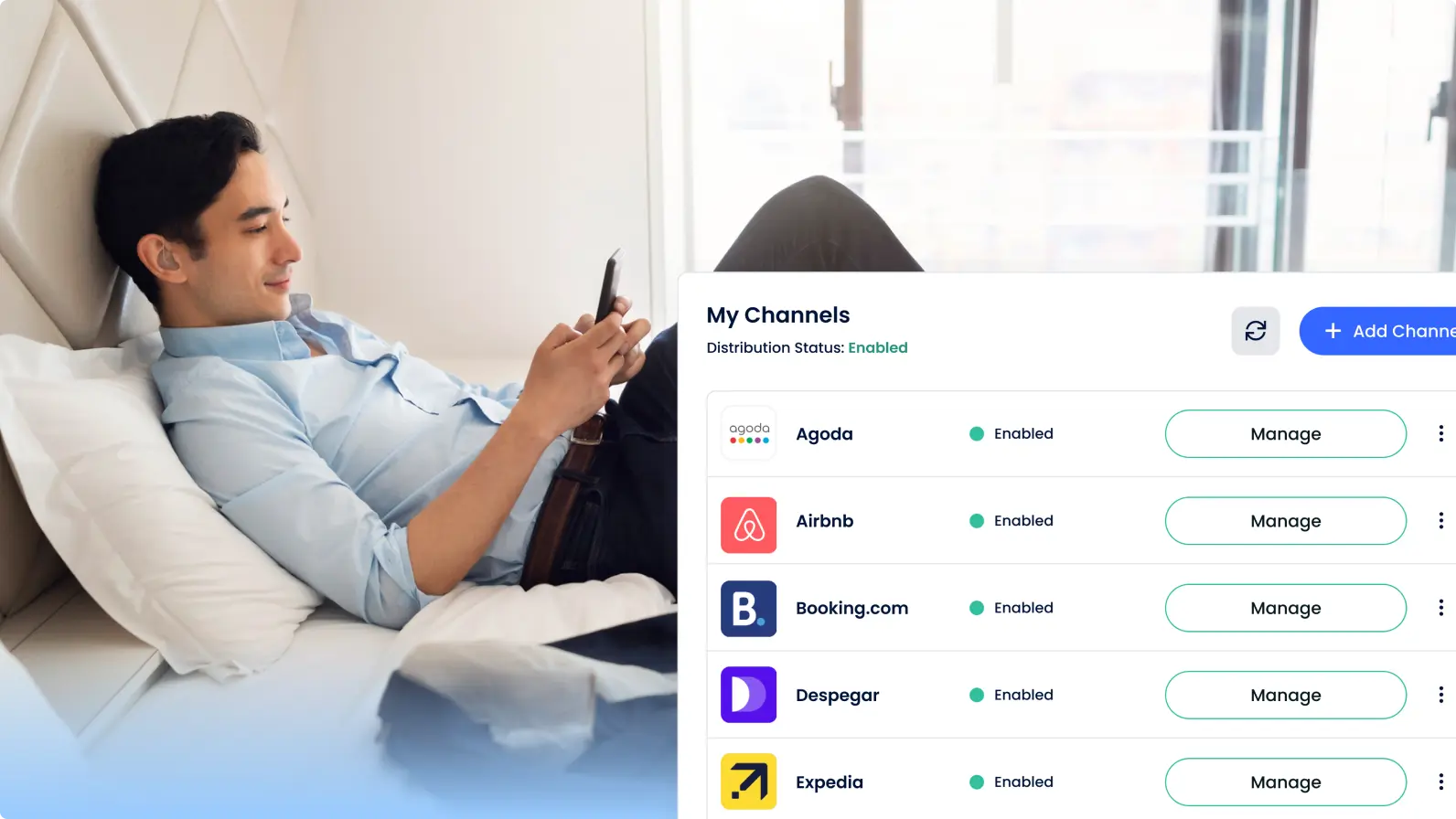 The Highest Rated Hotel Channel Manager 450 OTAs The Highest Rated Hotel Channel Manager 450 OTAs