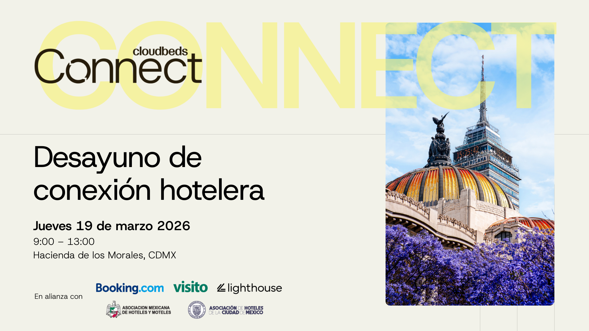 Desayuno de conexión hotelera