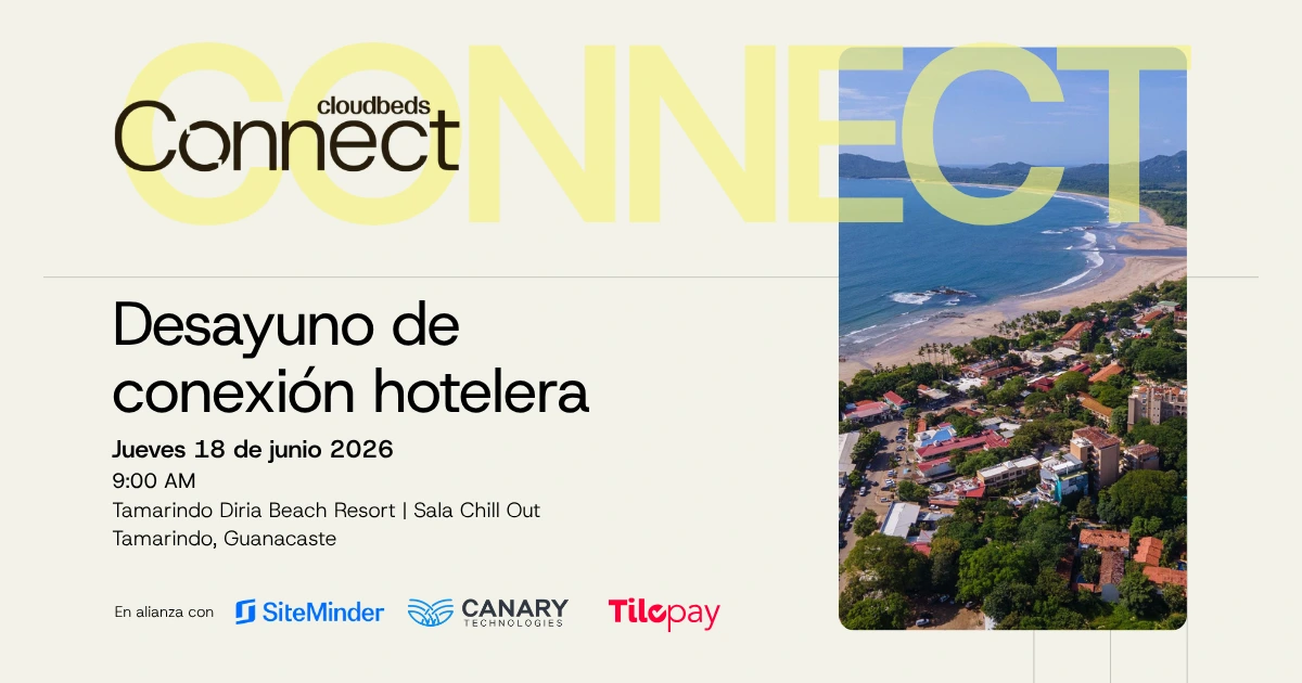 Desayuno de conexión hotelera