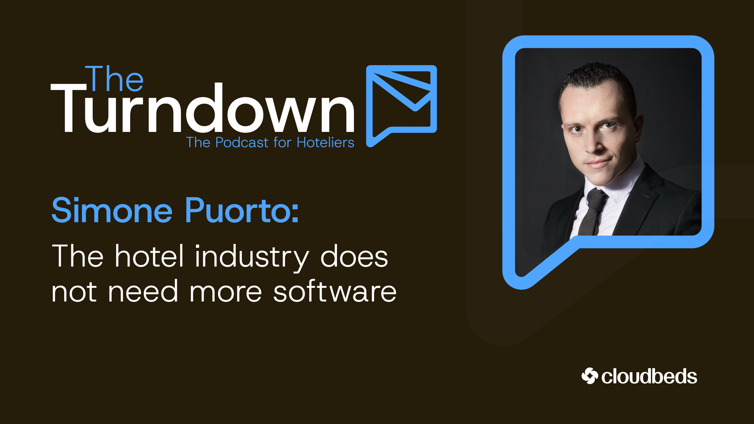 Simone Puorto: The hotel industry does not need more software